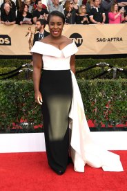 LOS ANGELES, CA - JANUARY 29: Actor Uzo Aduba attends The 23rd Annual Screen Actors Guild Awards at The Shrine Auditorium on January 29, 2017 in Los Angeles, California. 26592_008 (Photo by Frazer Harrison/Getty Images)